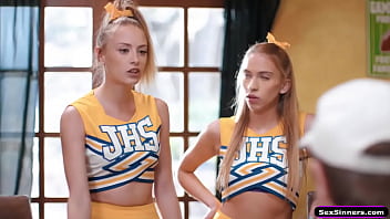 SexSinners.com - Cheerleaders rimmed and assfucked by coach